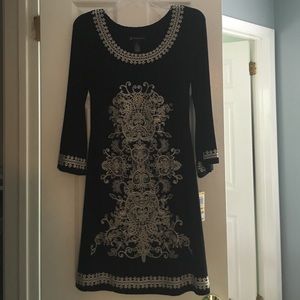 INC black long sleeve cocktail dress