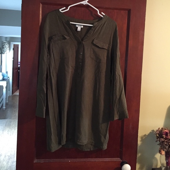 Army green tunic