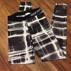Nike pro running pants