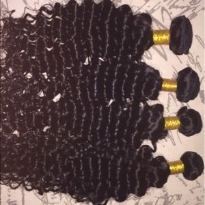 3 or more bundlesBrazilian Curly Virgin Human Hair