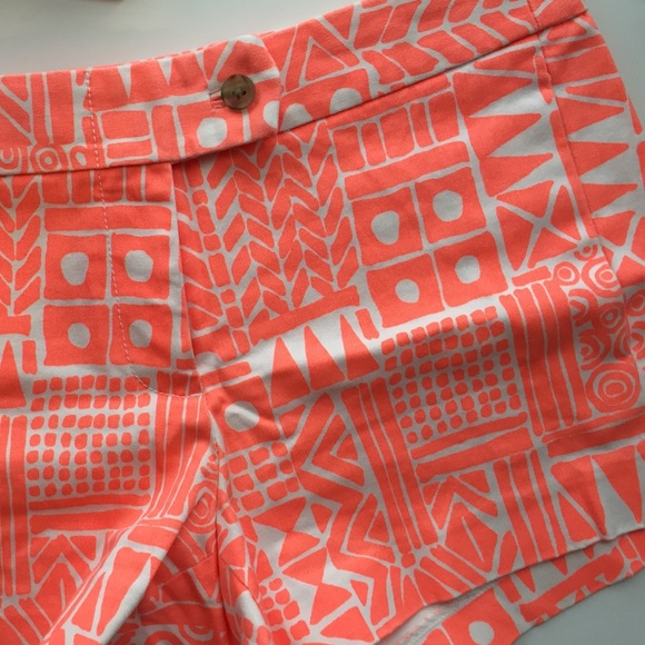 J.Crew Neon Tribal Shorts