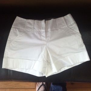 White Express Shorts Size 0