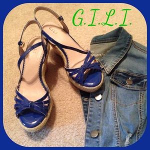 ⚡️ Price Drop ⚡️ G.I.L.I Platform Wedge Sandals