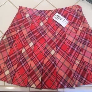 American Apparel Plaid Tennis Skirt (NWT)