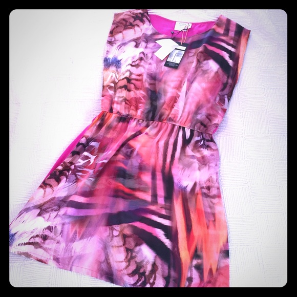 ☀️NWT Massana silk dress Perfect! - Picture 1 of 4