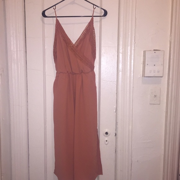 Sunburnt orange jumper/romper