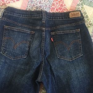 Levi's 505 straight leg jeans
