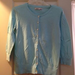 Old Navy button up cardigan with 3/4 length sleeve