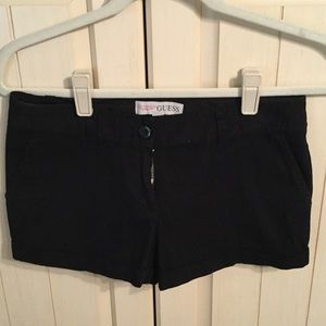 Black shorts by Guess sz 24