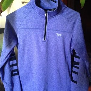 Purple Victoria's Secret Pink Half-Zip