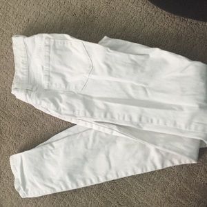 Rsq white stretchy skinny jeans