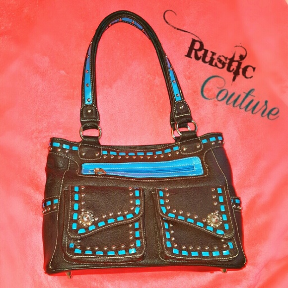 Rustic Couture Bling Purse