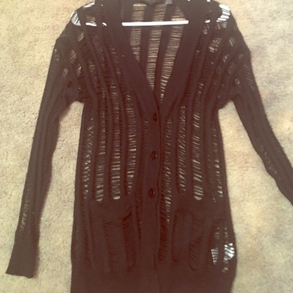 Black miss me sweater