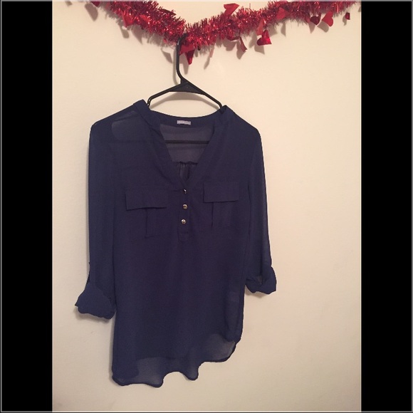 Navy Blue top