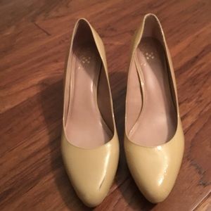 Nude heels about 3 inches