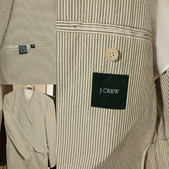 J. Crew Seersucker suit