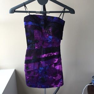 Strapless party dress