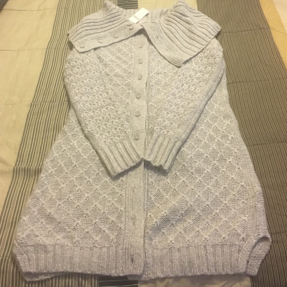 Long sweater in grey - Picture 1 of 4