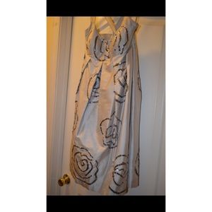 Silver INC Semi formal dress