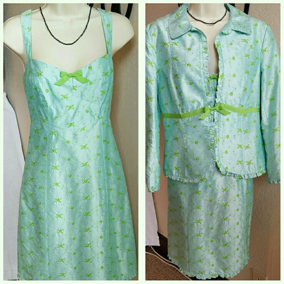 Nanette Lapore  Silk Dress & Jacket