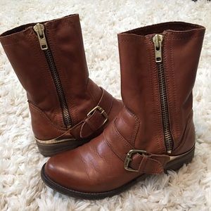 Aldo Genuine Leather Brown Boots