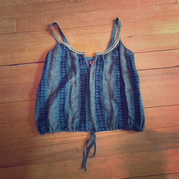 Free People Tops - ☮Free People bohemian embellished tank☮