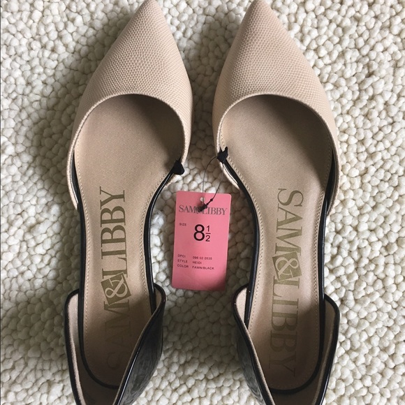 Two tone pointed flats
