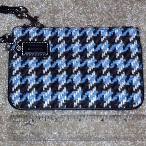 Coach Wool Wristlet