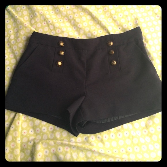 Cute navy blue dressy shorts