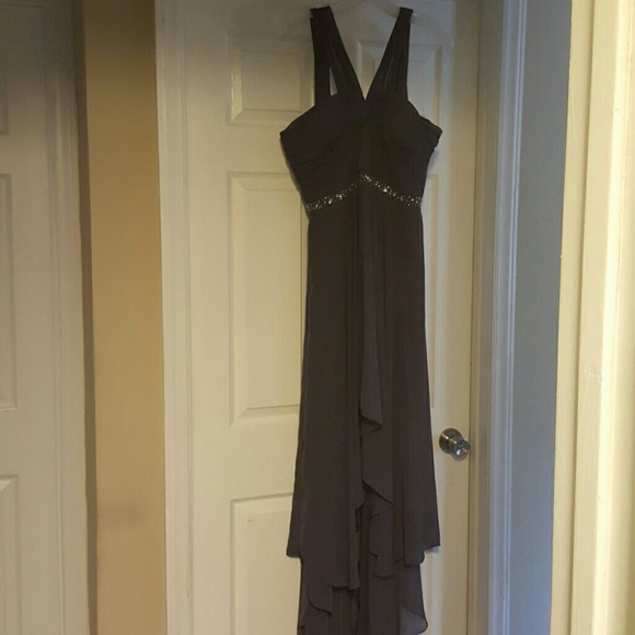 Lovely grey formal dress