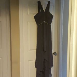 Lovely grey formal dress