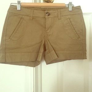Tan shorts!! From American Eagle! Stretchy fit!
