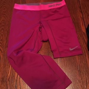 Nike crop workout pants