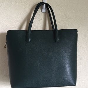 HM emerald green bag