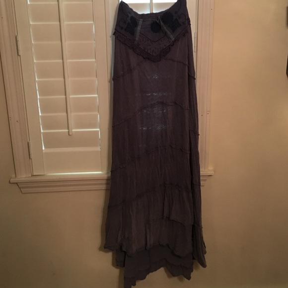 Free people maxi skirt