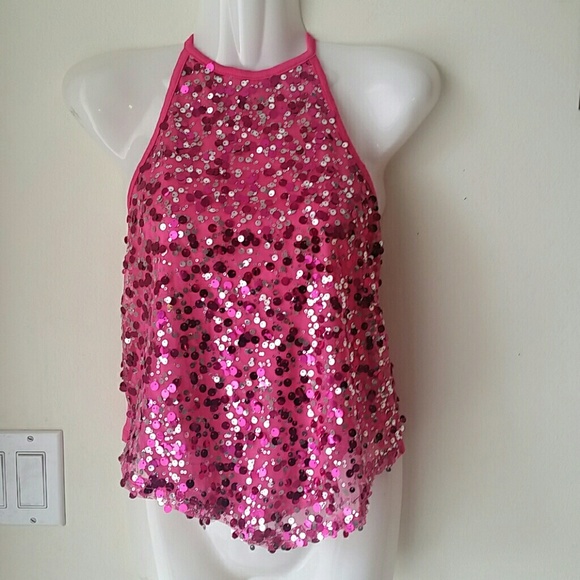 Body Central Tops - Sequined backless top