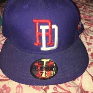 Dominican Republic world baseball hat