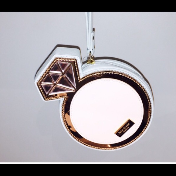 Kate Spade Just Married Ring Wristlet. NWT - Picture 2 of 4