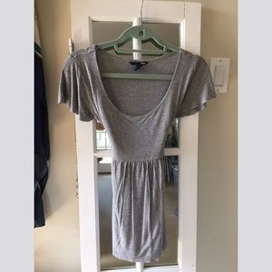 H&M gray wrap top