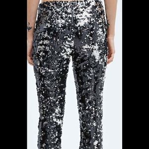Silence and Noise sequin pants