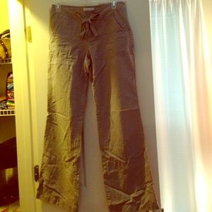 Banana Republic linen/cotton blend pants.