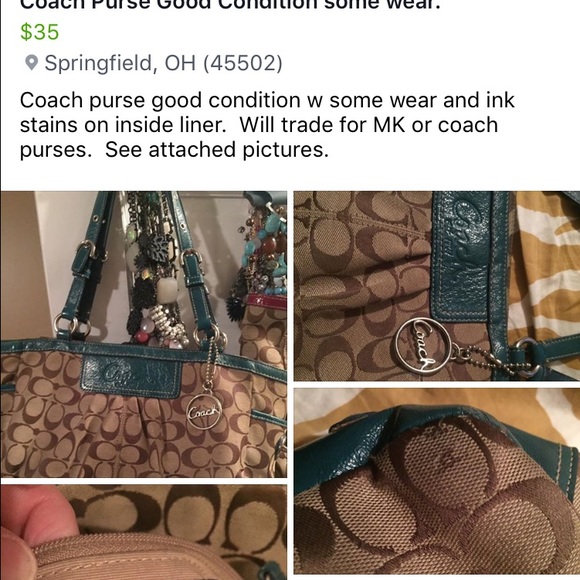 Coach Purse Good Condition