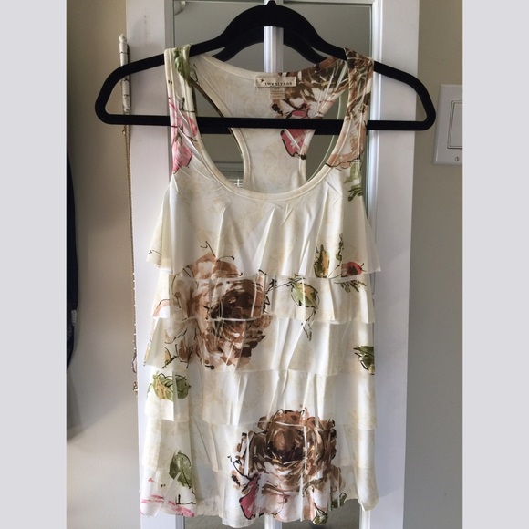 Forever 21 floral tank top