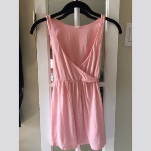 J. Crew pink wrap tank top