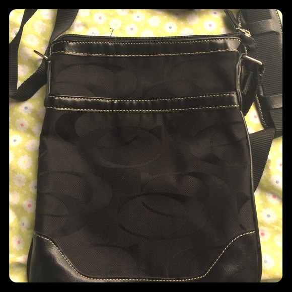 Black coach purse