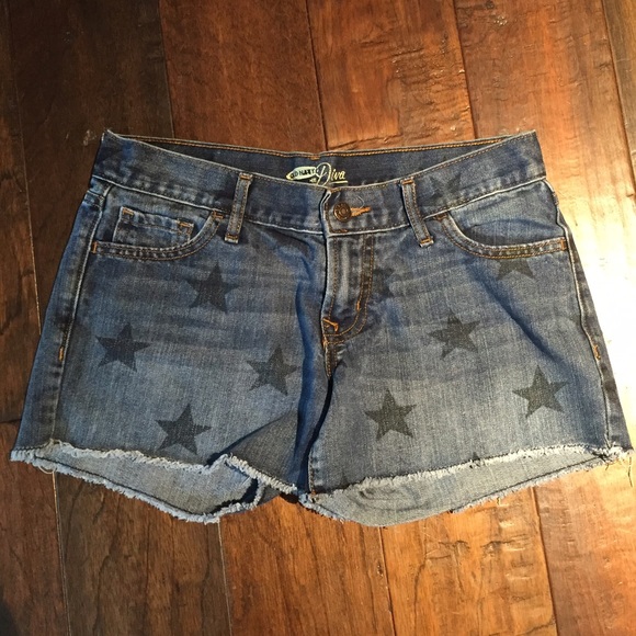 Old Navy Diva Blue Jean Shorts