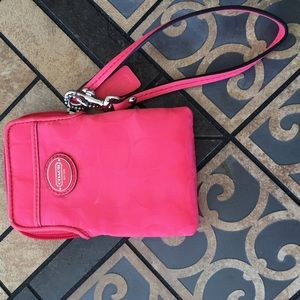 Coach wristlet