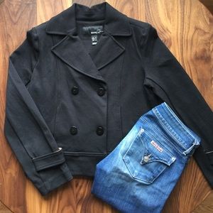 NEW Black Mango Blazer Coat