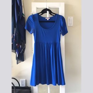 Urban Outfitters Lux royal blue dress