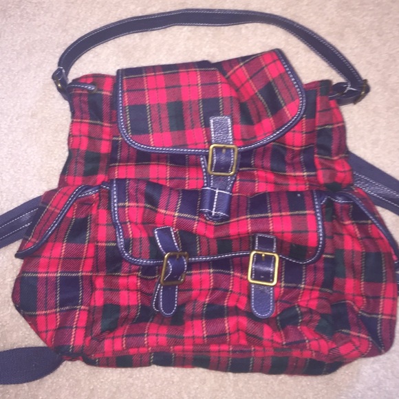 Handbags - Flannel backpack